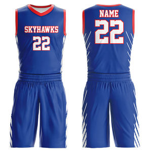 Personalized Plus <b>Size</b> <b>Basketball</b> Jerseys High Quality Customizable Team Uniforms Quick Dry Breathable Fabric Anti-Bacterial - Product Image 1