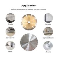 Lame de scie diamantée de 14 pouces / Disque de coupe Lame laser pour béton