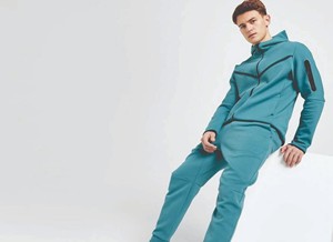 Conjunto Deportivo de Dos Piezas para Mujer, 100% Algodón de Alta Calidad, Estilo Vintage, Transpirable, con Cordón Ajustable, para Invierno - Product Image 2