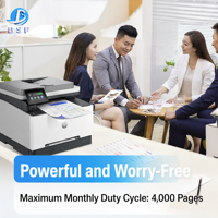 Printer Laser Warna Multifungsi HP 3301fdn Rekondisi Berkualitas Tinggi Dengan Fungsi Fax untuk Kantor Usaha Kecil dan Menengah