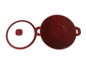 Ultra Z600 Red Marbled <b>Non</b> <b>Stick</b> Pot 24 cm - Product Image 3