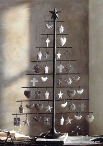 Hot Selling Quality Collection Metal Christmas <b>Tree</b> Cutouts Lightweight Eco-Friendly Outdoor Decoration Tabletop Base Wholesale - Product Image 2