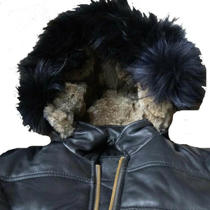 <b>Men's</b> Genuine Sheepskin V Bomber Leather Stand Collar Waterproof Handmade Autumn Moto & Biker Style <b>Safari</b> <b>Jacket</b> Plus Size - Product Image 4