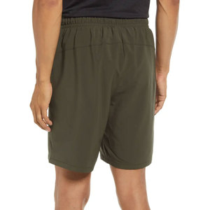 Short d'entraînement de gymnastique à taille élastique pour homme, tissu doux et respirant, pour la course à pied, le jogging et le fitness, usage décontracté, vintage et solide - Product Image 2