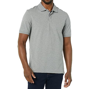 Hommes de haute qualité pour polos en gros conception personnalisée revers brodé pour sport décontracté et intelligent golf uni - Product Image 1
