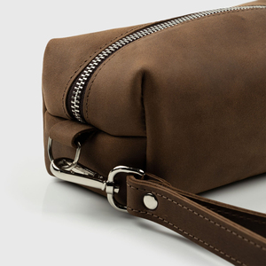 Vintage Leather Toiletry Bag for <b>Men</b> - Product Image 6