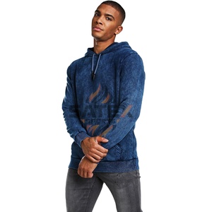 Sudadera con Capucha Extra Grande Estilo Vintage Personalizada, Bordada, Lavada a la Piedra, Diseño Desgastado, Estilo Urbano, Térmica, con Logotipo, Teñida Lisa - Product Image 1