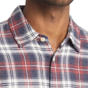 Vente en gros de chemises en flanelle pour hommes chemises en flanelle respirantes au design personnalisé prix raisonnable chemises pour hommes avec logo personnalisé services OEM - Product Image 2