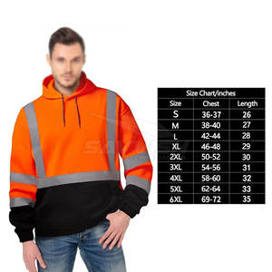 Sudadera de Seguridad con Logotipo Personalizado 2025, Precio al por Mayor, Sudadera de Alta Visibilidad, Ropa de Alta Visibilidad, Sudadera de Seguridad - Product Image 5