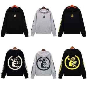 Personalizado Vintage Impreso Alta Calidad Diseñador Casual Sudadera con capucha enemigo hombres - Product Image 4