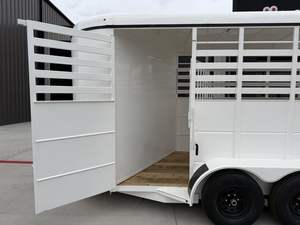 Remolque de Transporte de Ganado y Animales de Gran Resistencia, de Aluminio, para Uso Agrícola, Semirremolque Duradero con Ventilación Lateral - Product Image 6