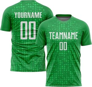 เสื้อฟุตบอลเยาวชนแบบกำหนดเอง พร้อมโลโก้ทีม ชื่อ และหมายเลขส่วนตัว ชุดฟุตบอลคุณภาพสูง ชุดกีฬาสโมสร รับผลิตแบบ OEM ODMX - Product Image 2