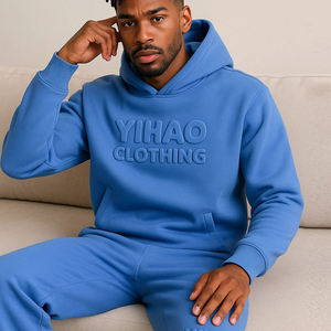 Sudadera con Capucha de Invierno Personalizada del Fabricante, 500 g/m², Gruesa, Corte Regular, para Hombre, 100% Algodón, Transpirable y Ecológica - Product Image 3