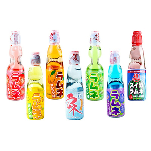 Paquete Variado de Soda Japonesa Ramune al por Mayor, 200 ml * 30 - Shirakiku, Múltiples Sabores - Product Image 1