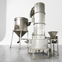 Sécheur Flash Rotatif de Qualité Alimentaire SUS304, Machine de Séchage Instantané à Basse Température pour Amidon de Manioc, Protéine de Soja, Pâte de Fruits, Transformation Alimentaire