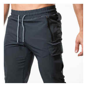 Nuevo diseño de moda para hombre, ropa de calle de alta calidad, estilo Cargo, pantalón de Color sólido, cómodo, para hombre - Product Image 5