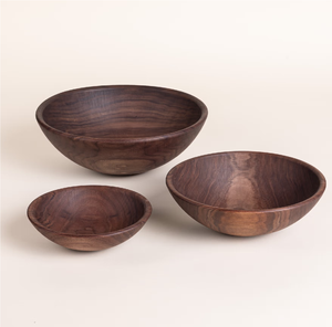 Bol à salade jetable en bois écologique, bol en bois poli de haute qualité pour les collations, les fruits secs, les desserts, service à bas prix - Product Image 4