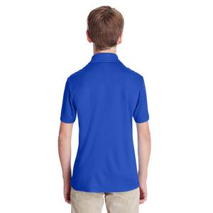 เสื้อโปโลสำหรับเล่นกอล์ฟเสื้อคอตตอนหรือโพลีเอสเตอร์ทรงแห้งสำหรับผู้ชายเสื้อปักลายกีฬาสีพื้นแบบเรียบสำหรับใส่ไปโรงเรียน - Product Image 5