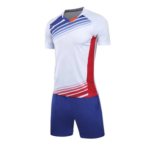 Maillots de football personnalisables en gros à prix réduit – Uniformes de football vierges pour hommes, vente chaude - Product Image 2