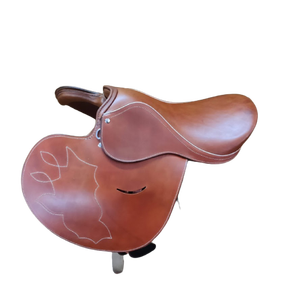 Sillín de caballo de carreras sintético con cuero sintético de alta calidad disponible a un precio asequible - Product Image 2