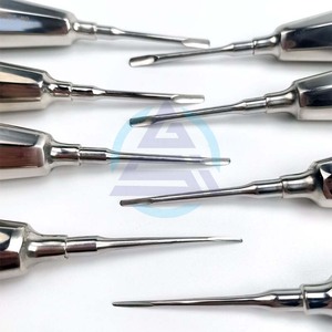 Lift de Luxación Dental, Elevador de Raíz Curvo, Micro Instrumentos Dentiton Semimínimamente Invasivos, Destornillador Quirúrgico Sin Revestimiento - Product Image 2