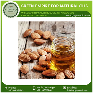 Huile de transporteur d'amande douce en vrac 100% pure et naturelle pressée à froid du fabricant indien pour les soins de la peau - Product Image 2