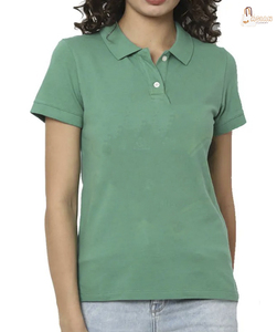 New Design Women Streetwear Casual <b>Polo</b> T <b>Shirt</b> <b>Ladies</b> Striped Sweater for Women - Product Image 1