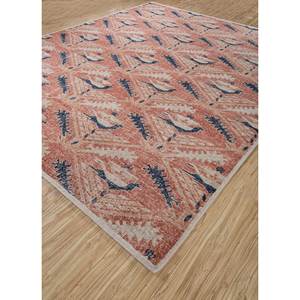 Tapis en laine noués à la main Erbe, motif géométrique et abstrait rouge et orange, pour la maison, le salon, le couloir, grand rectangle GS-7007(cs-01) - Product Image 2