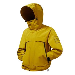Chaqueta cortavientos Softshell informal al por mayor, chaquetas con capucha de color personalizadas, chaquetas impermeables de alta calidad para la lluvia para hombre - Product Image 1
