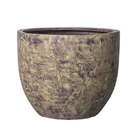 VASE à fleurs en Fiber de ciment à bas prix, POTS de fleurs et jardinières de luxe pour décoration d'hôtel OEM/ODM, distributeur personnalisé du Vietnam