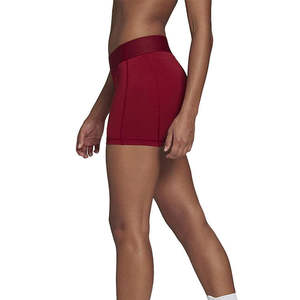 Pantalones cortos de satén de alta calidad para mujer, Fitness, Yoga, correr, transpirables, ecológicos, de secado rápido, logotipo personalizado, cintura elástica - Product Image 3