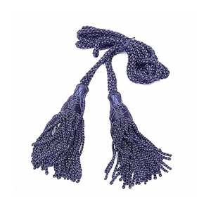 Cordones de Macramé de Seda Escocesa TC HIGHLAND, Alta Resistencia, 3 Hebras Trenzadas, Color Personalizado, Recubiertos, para Uniformes de Ceremonia y Desfile - Product Image 4