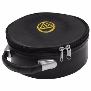 Royal Arch Chapter Crown Masonic Cap Case Negro con bordado de lingotes de oro MOQ bajo - Product Image 3