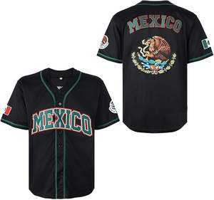 Camiseta de Béisbol Ligera Unisex, Uniforme Cómodo y Transpirable, Estilo Liso, para Hombre y Mujer, Tallas Grandes, Estampado Técnico, 100% - Product Image 1