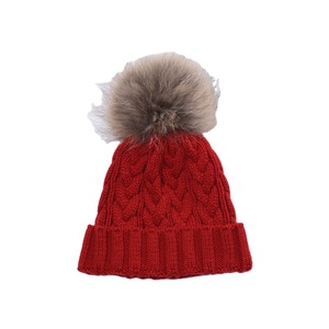 Bonnets d'hiver doux en tricot avec écusson loup Chapeaux d'hiver pour hommes et femmes avec logo personnalisé Bonnet Skullies 2026 - Product Image 1