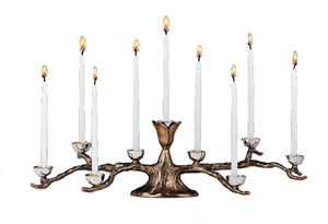 Wholesale Decoration Menorah <b>Candle</b> Stand for Christmas Decor Metal Wedding <b>Candle</b> Holder <b>Dinner</b> Decor and Dinning - Product Image 3