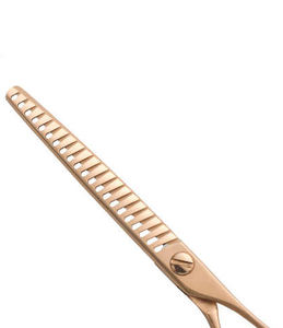 Premium Stainless Steel Straight Chunker <b>Shears</b> with Special Teeth Professional Dog Grooming <b>Scissors</b> - Product Image 3