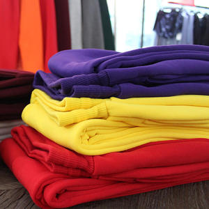 Wholesale Custom Logo Unisex Jogger Plain Pullover <b>Tracksuit</b> Fleece Blank Sweatpants and Hoodie Set - Product Image 3