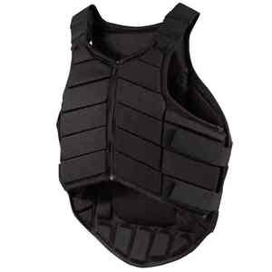 Chaleco de Equitación Transpirable de Neopreno, Unisex, Sin Mangas, con Cierre de Cremallera, Color Sólido, Protector Corporal Ecuestre - Product Image 3