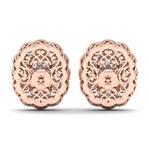 ต่างหูเพชรเม็ดเดี่ยวสำหรับผู้หญิงทำจากเงินแท้925หรูหรา6.8กะรัตแบบคลาสสิก - Product Image 3