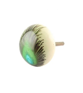 Mughalcrafts <b>Antique</b> Resin Cabinet Knob Wood Door Knob for Kitchen & Bedroom for <b>Wardrobe</b> & Home Use - Product Image 2