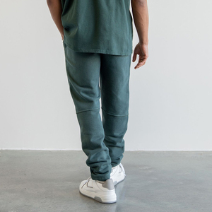 Conjunto Deportivo de Chándal para Hombre, Estilo Jogger, Unisex, Lavado, con Bolsillos con Cremallera Elásticos, Impermeable, de Algodón, con Logotipo Personalizado - Product Image 4