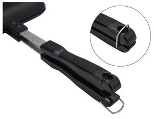 เครื่องทำแซนวิชและพานินีสแตนเลสแบบนอนสติ๊กใช้ซ้ำได้สำหรับอบแบบไม่ติดเตาแบบไม่ใช้ไฟฟ้า - Product Image 4