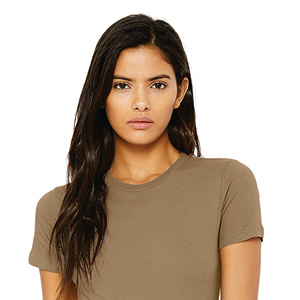 Camiseta de talla estadounidense para mujer, camiseta de mujer de gran tamaño DIY, camiseta de mujer con cuello redondo de algodón 100% y logotipo personalizado de talla grande - Product Image 4