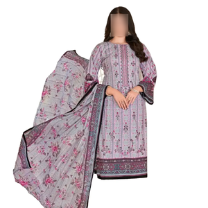 Costume Salwar pour femme de taille personnalisée dernier créateur de haute qualité Vêtements de haute qualité Salwar Kameez Vêtements décontractés Costume 3 pièces - Product Image 6