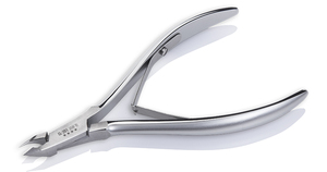 NGHIA OMI Ciseaux de manucure à double ressort gris en acier inoxydable CL-201 de qualité supérieure pour la vente en gros de produits de beauté - Product Image 6