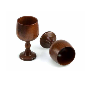 Verre de bar en bois écologique Conceptions uniques Directement à l'usine Verre à boire de mariage en bois en gros - Product Image 5