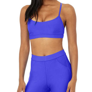 Ensemble de yoga d'entraînement de haute qualité et de remise en forme pour femmes avec logo personnalisé en vente en gros bon marché - Product Image 5
