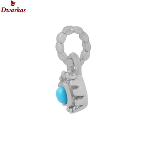 Meilleure vente collier pendentif à breloque en argent sterling 925 naturel turquoise-cadeau classique et tendance de haute qualité pour unisexe - Product Image 2