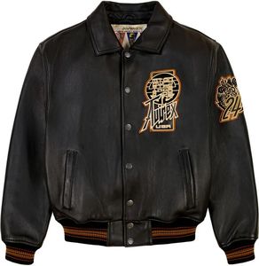 Leather Jacket with Dragon - Men's Custom Biker Style